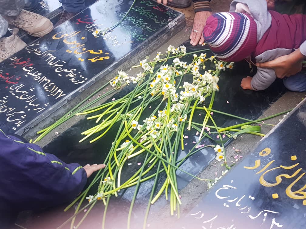 سنگ نوشته مزار قاسم سلیمانی عکس
