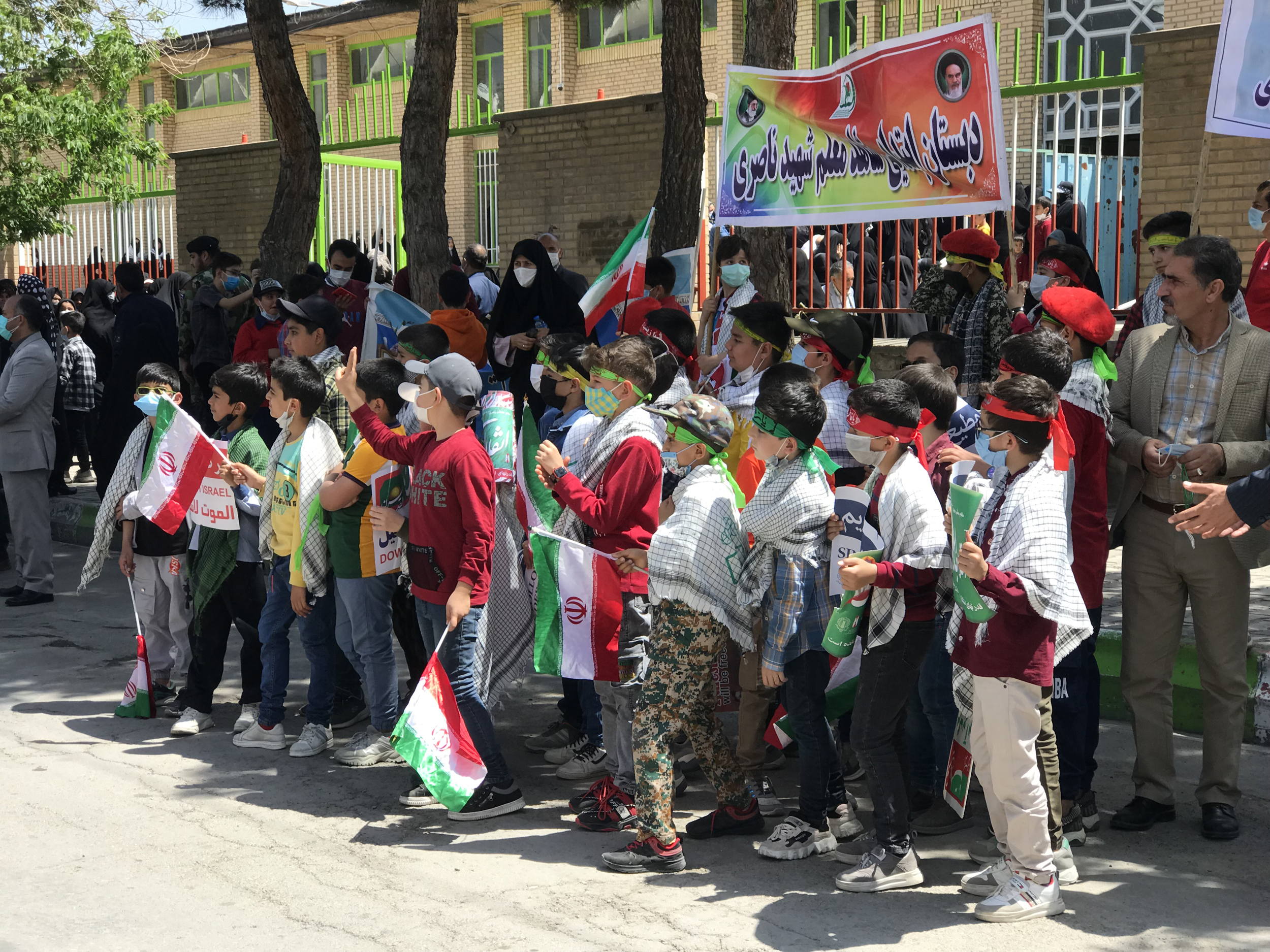راهپیمایی روز قدس در قوچان