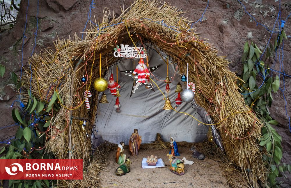 جشن کریسمس در کشمیر