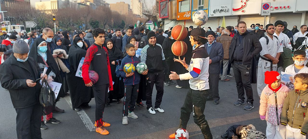 حضور گسترده جامعه ورزش و جوانان استان تهران در همایش بزرگ ورزشی 