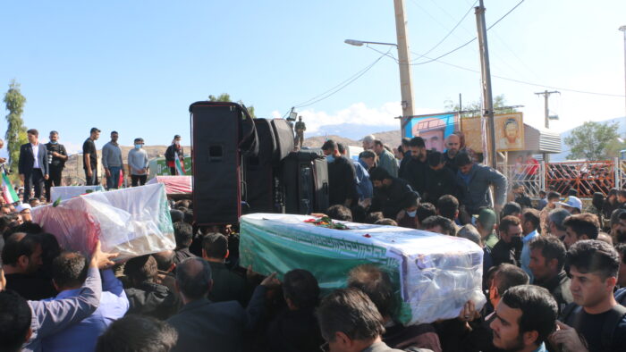 تشییع شهدای ایذه