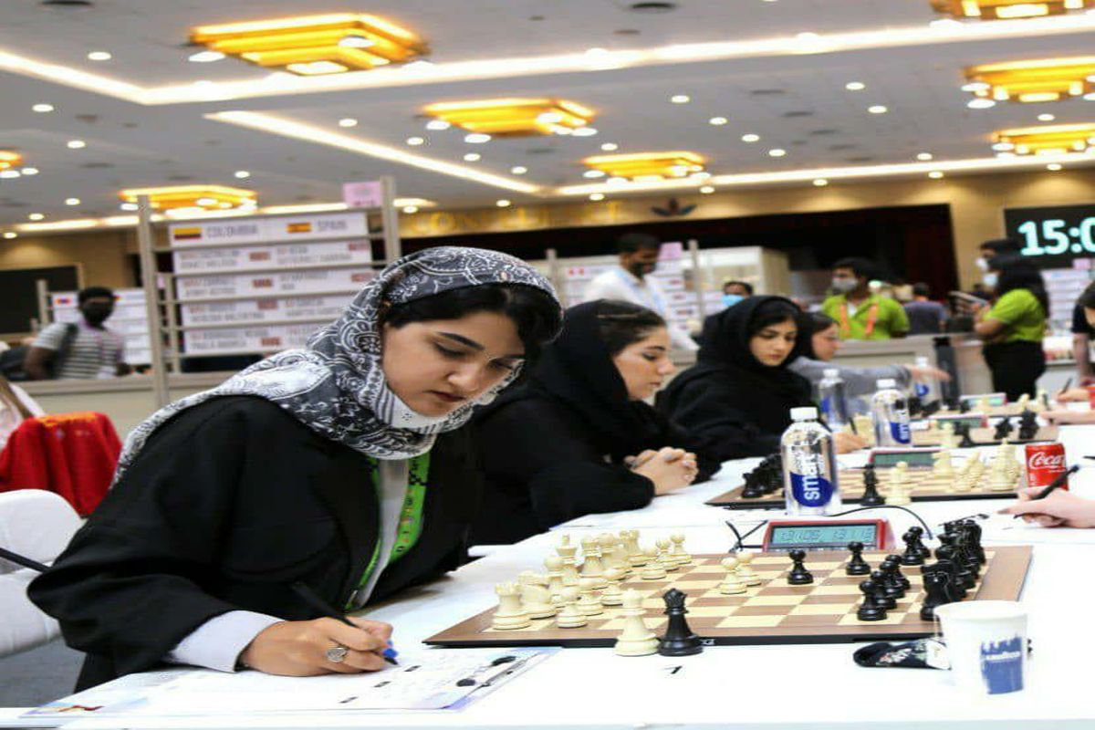 پیروزی تیم ملی شطرنج بانوان ایران در دور ششم المپیاد جهانی شطرنج