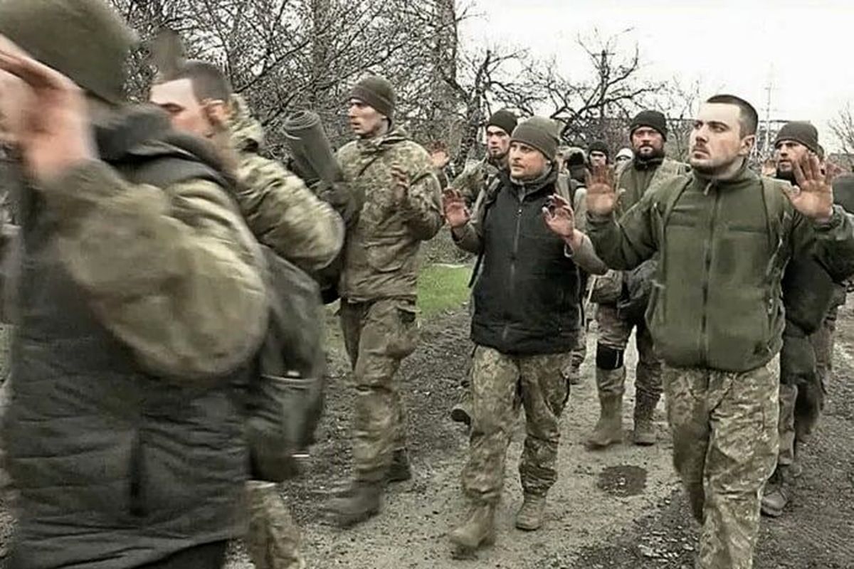 تسلیم و خروج نیروهای نظامی اکراین پس از 82 روز