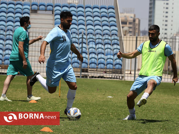 تمرین تیم ملی فوتبال ایران 