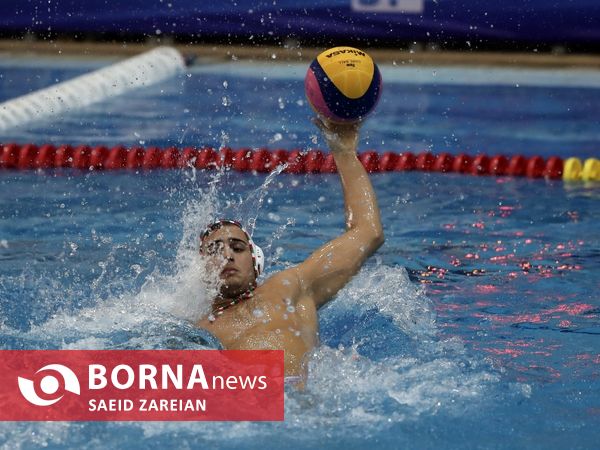 دیدار تیم های واترپلو ایران - قزاقستان