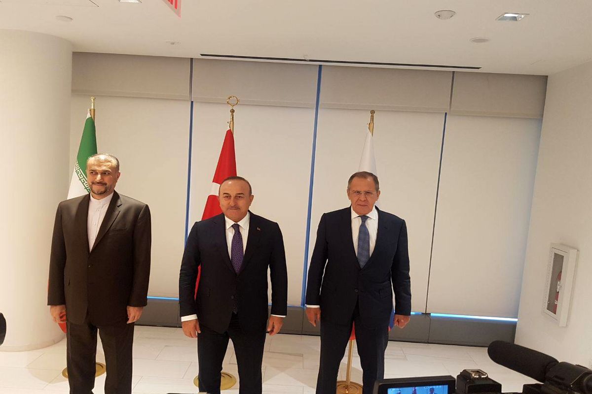 نشست وزرای خارجه کشورهای عضو روند آستانه به میزبانی ترکیه