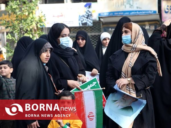 	 راهپیمایی ۱۳ آبان - رشت