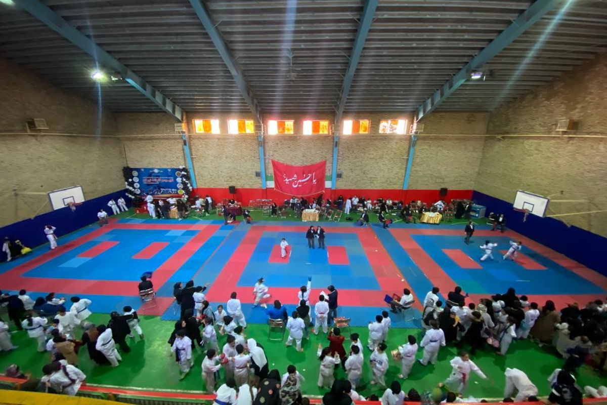مصاف ۱۰۰۰ کاراته کا در اولین دوره مسابقات کوبودو کاراته 