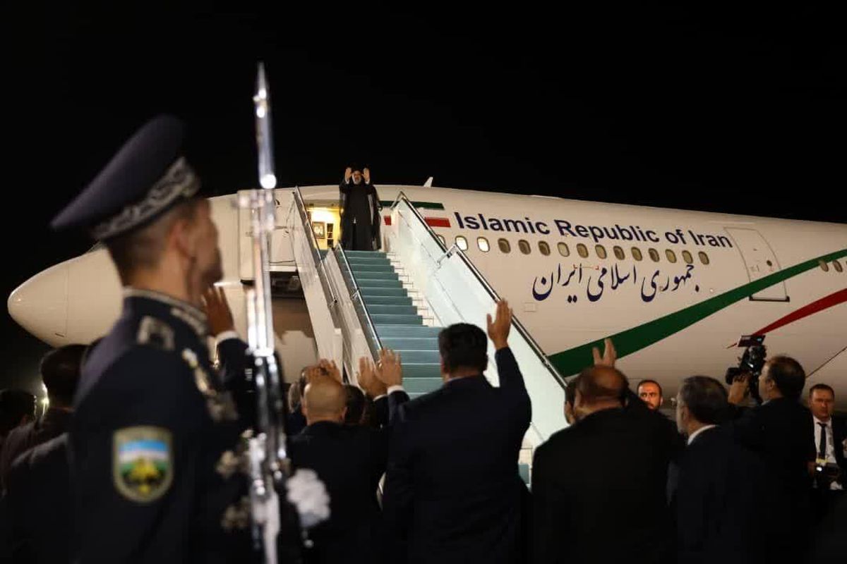 رئیس جمهور سمرقند را به مقصد تهران ترک کرد