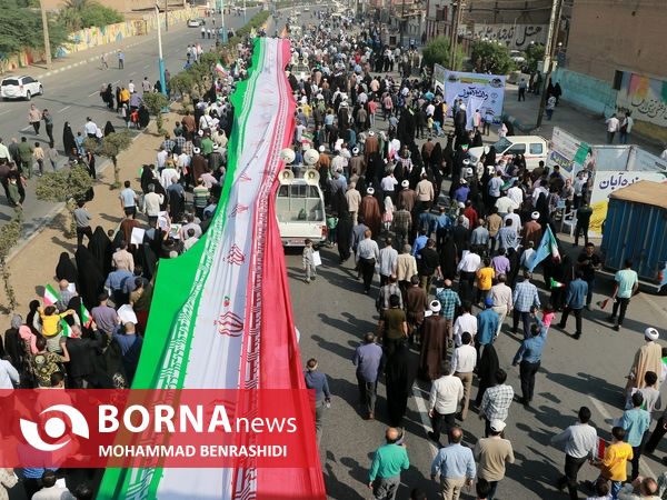 راهپیمایی 13 آبان - اهواز