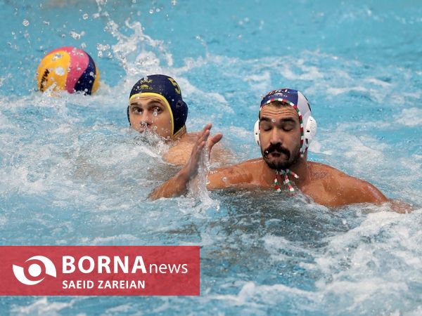 دیدار تیم های واترپلو ایران - قزاقستان