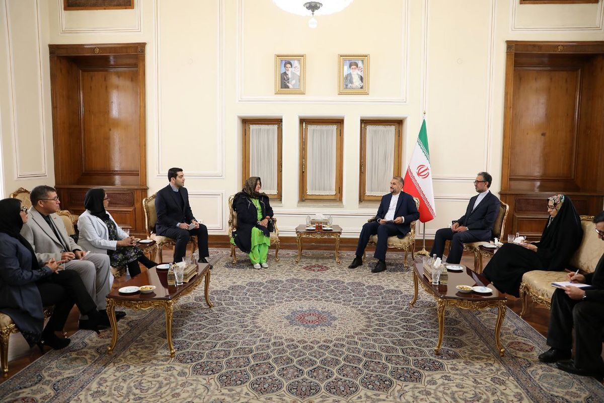 دیدار وزیر امور خارجه ایران و معاون نخست وزیر خارجه ونزوئلا