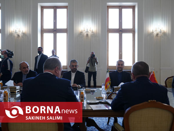 دیدار وزرای خارجه ایران و بلاروس