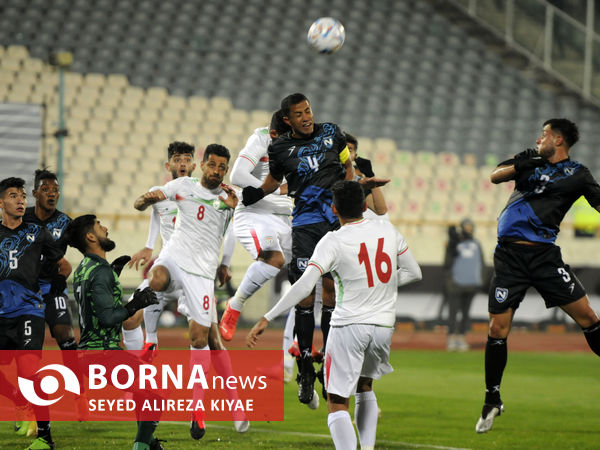  دیدار تیم‌های ملی فوتبال ایران و نیکاراگوئه