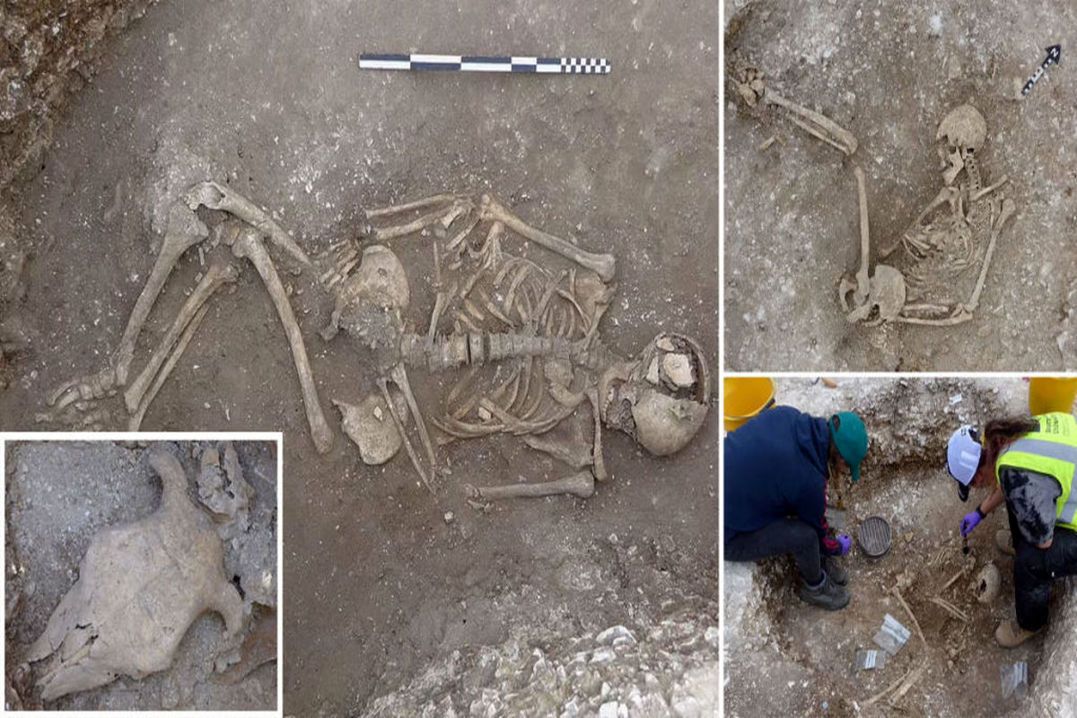 بقایای ۵ انسان متعلق به ۲۰۰۰ سال قبل کشف شد! +تصاویر
