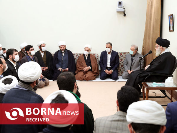 دیدار جمعی از مسئولان سازمان تبلیغات اسلامی با مقام معظم رهبری
