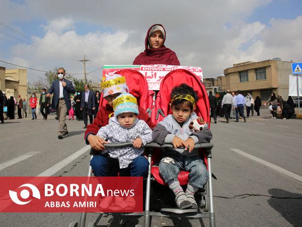 راهپیمایی 13 آبان شیراز