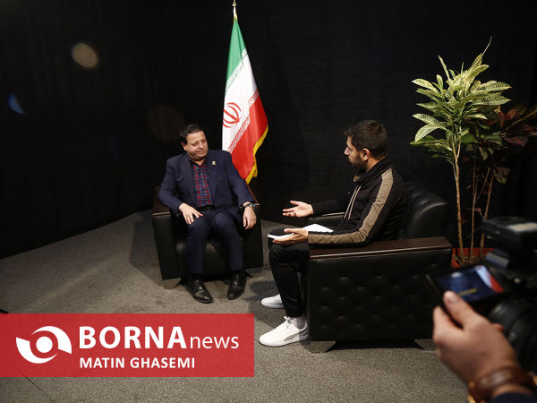 حضور محمد رضا ساکت در خبرگزاری برنا 