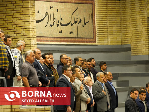 مراسم تجلیل از تیم ملی کشتی فرنگی