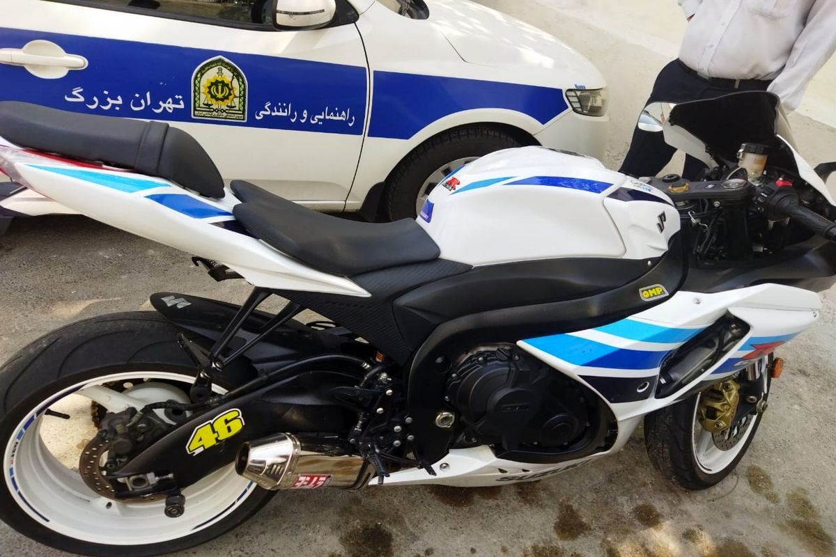 توقیف چهار موتورسیکلت قاچاق به ارزش ۲۵ میلیارد در استان مازندران