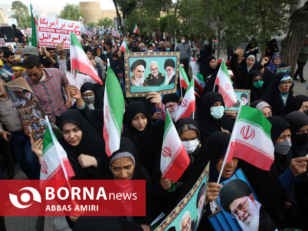 راهپیمایی 13 آبان شیراز