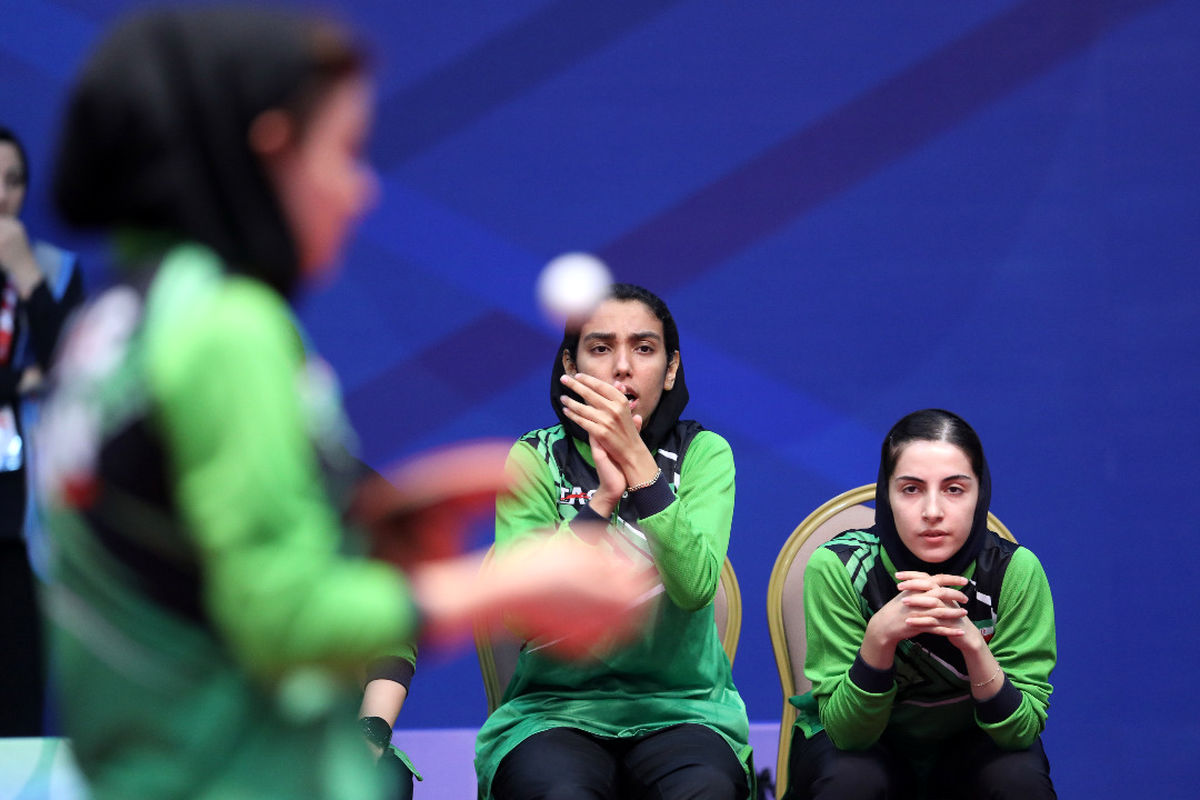 مدال تیمی تنیس روی میز بانوان ایران قطعی شد