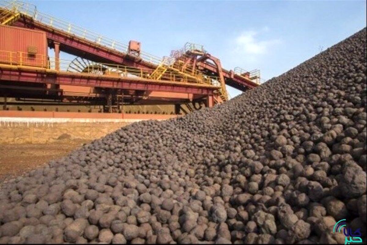 عرضه ۷۸۲ هزار تن سنگ آهن دانه بندی در بورس کالا