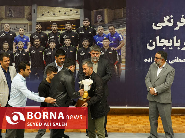 مراسم تجلیل از تیم ملی کشتی فرنگی