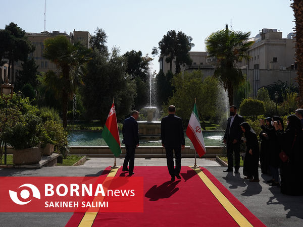 دیدار وزرای خارجه ایران و بلاروس