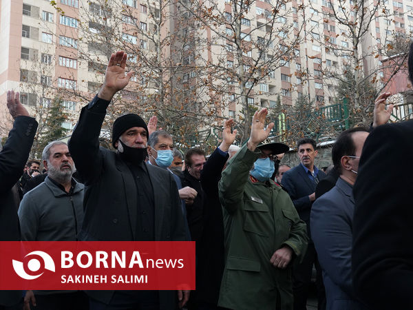 تشییع پیکر سردار رستم قاسمی