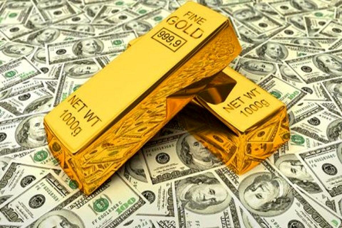 افزایش قیمت طلا با عقب‌نشینی دلار