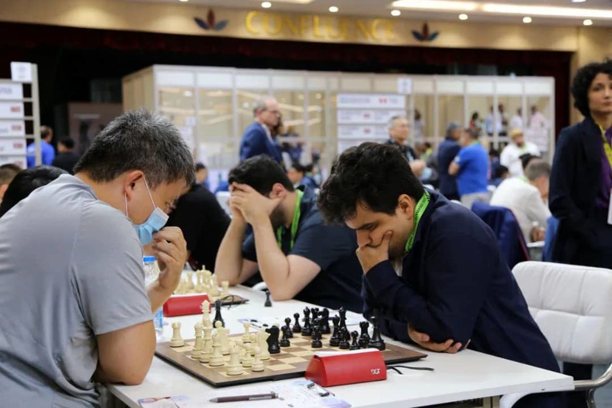 پیروزی تیم ملی آقایان و بانوان ایران در دور هفتم المپیاد جهانی شطرنج