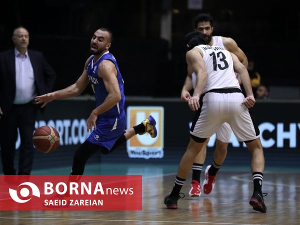 دیدار بسکتبال شهرداری گرگان - الریاضی لبنان