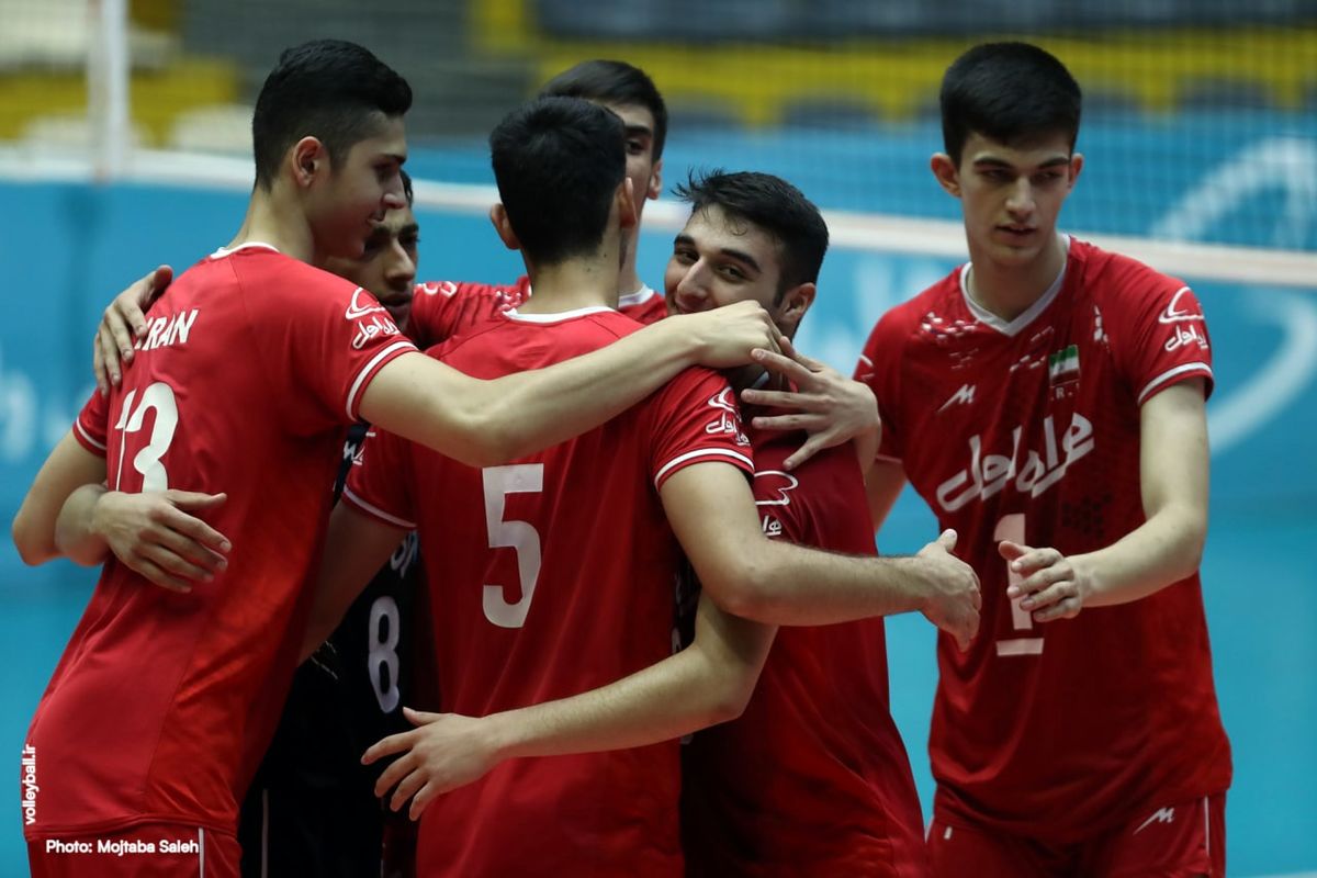 پیروزی تکراری  برای والیبالیست های نوجوان ایران