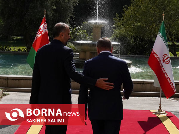 دیدار وزرای خارجه ایران و بلاروس