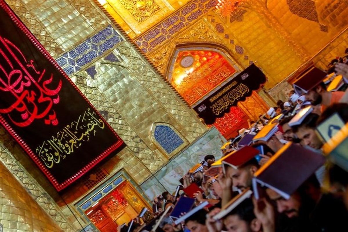استقبال زائران ایرانی عتبات از کاروان های شب قدر
