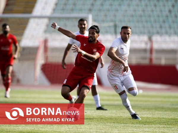 دیدار تیم های فوتبال سپیدرود رشت _ مس سونگون 