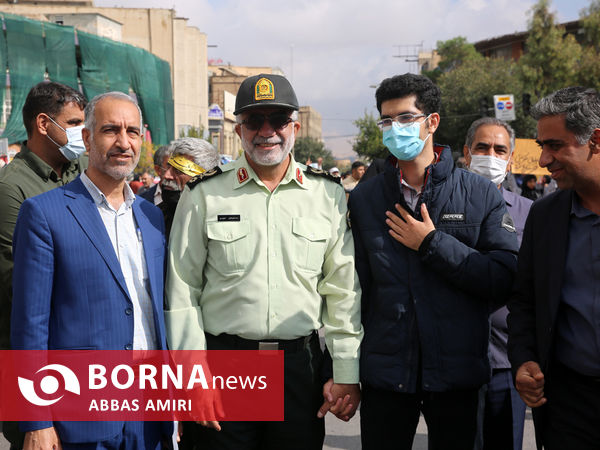راهپیمایی 13 آبان شیراز