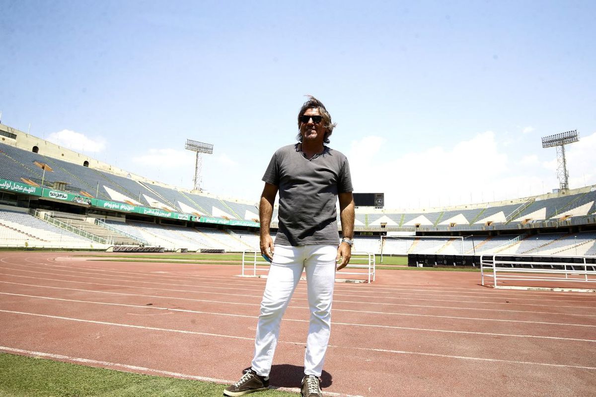 پای ساپینتو به ورزشگاه آزادی باز شد