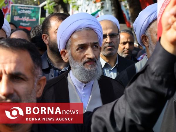 راهپیمایی 13 آبان در ساری