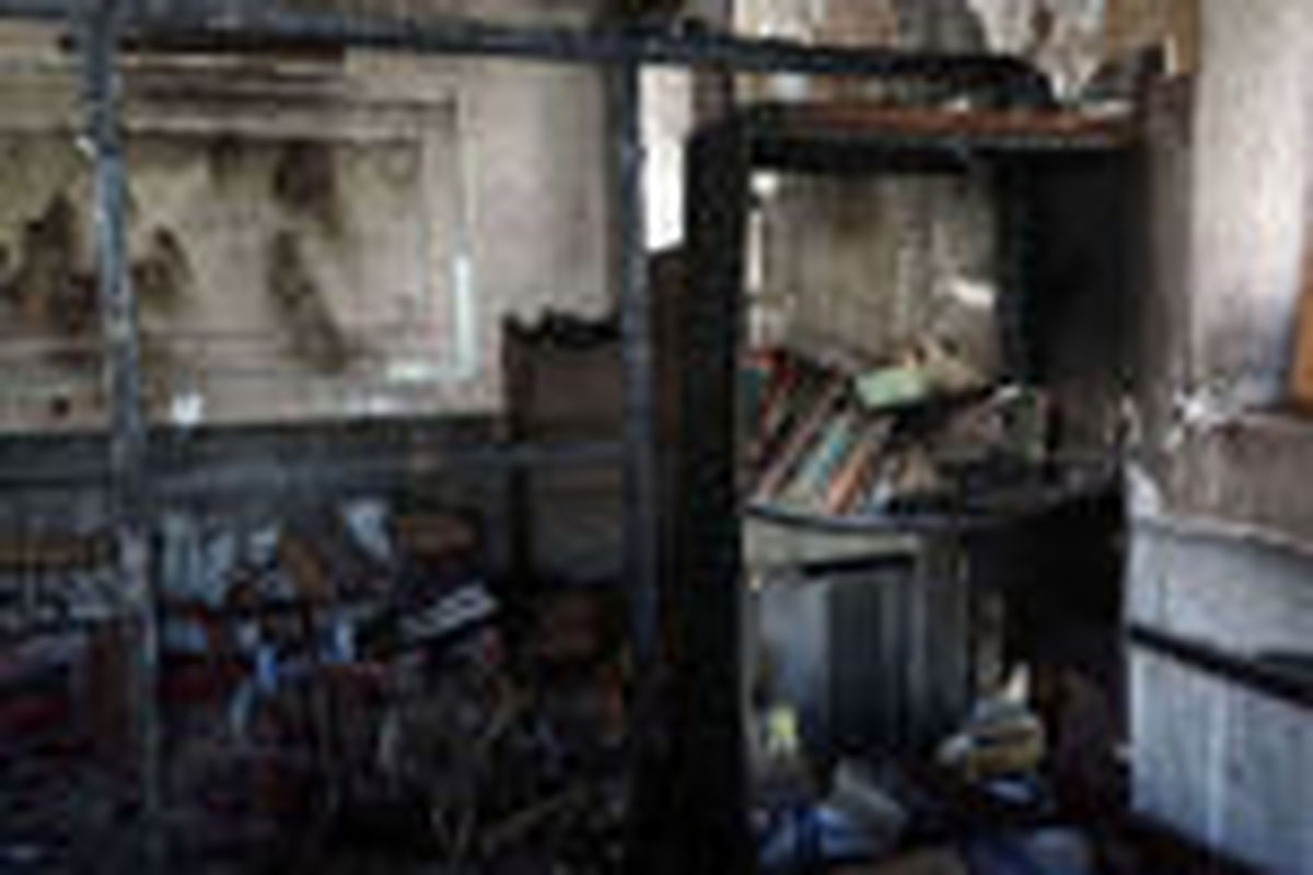 به آتش کشیدن 2 مدرسه در زاهدان