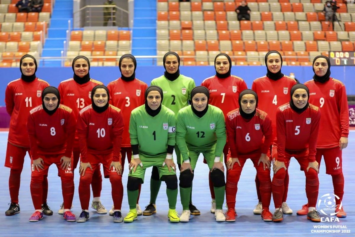 قهرمانی دختران فوتسالیست ایران در تورنمنت کافا