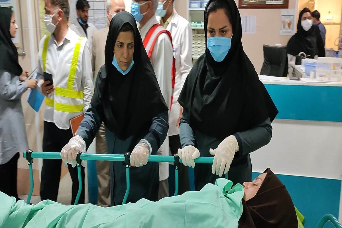 تعداد مصدومان حادثه قطار مشهد - یزد به ۴۴ نفر رسید