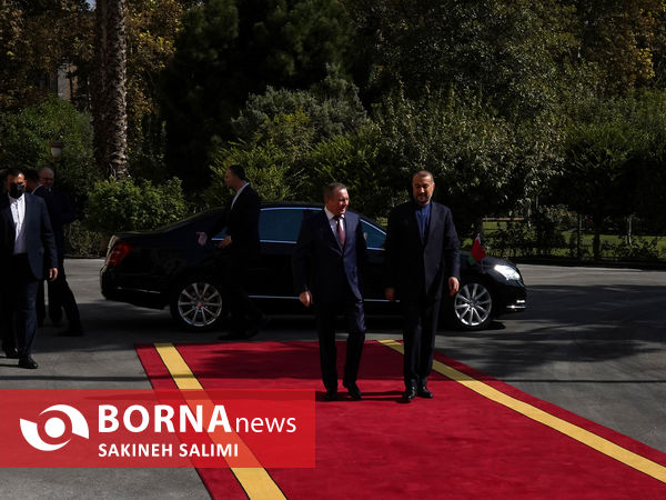 دیدار وزرای خارجه ایران و بلاروس