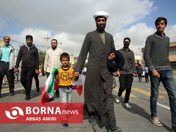 راهپیمایی 13 آبان شیراز