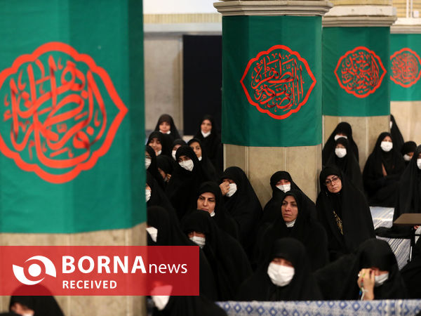 اولین شب مراسم عزاداری حضرت فاطمه‌زهرا سلام‌الله‌علیها