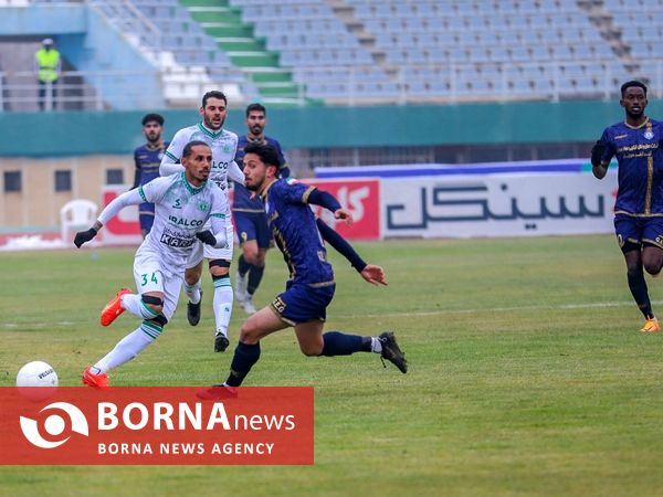 دیدار تیم های فوتبال آلومینیوم - گل گهر