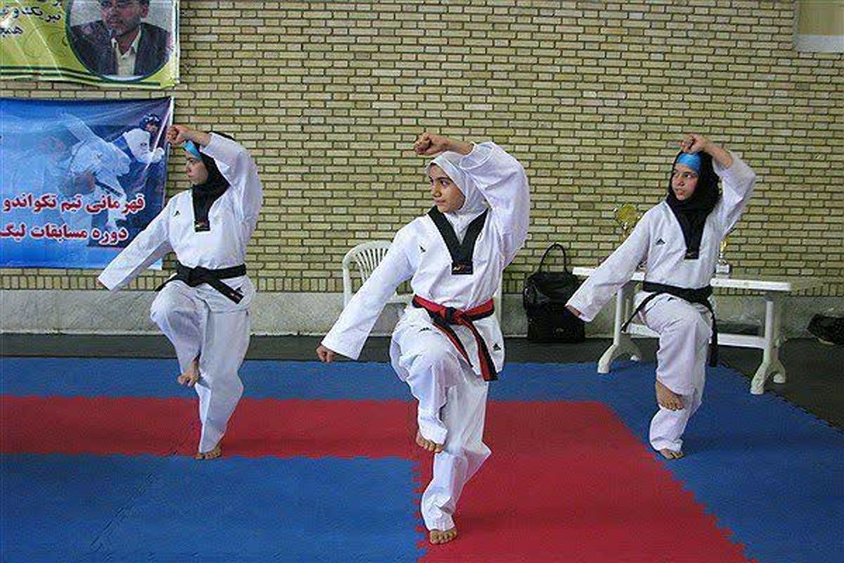 رقابت دختران پومسه کار در پیکارهای قهرمانی قزوین 
