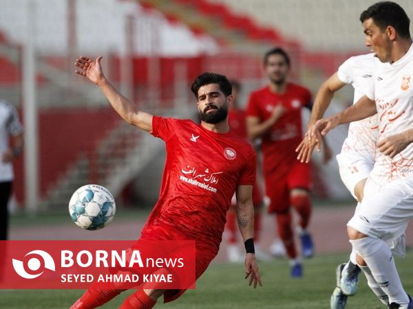 دیدار تیم های فوتبال سپیدرود رشت _ مس سونگون 