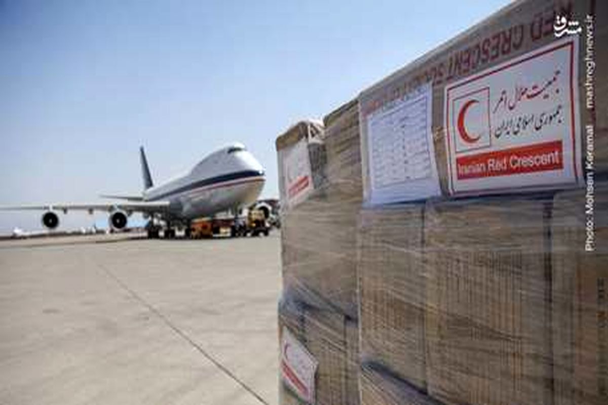 ارسال محموله‌امدادی جمعیت‌هلال‌احمر برای سیلزدگان سودان